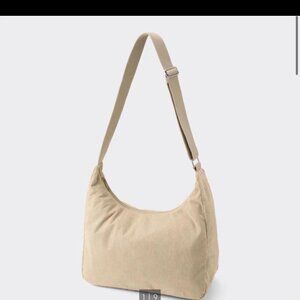 GU Corduroy Unisex Bag (Super Light Weight) Natural White (Cream)